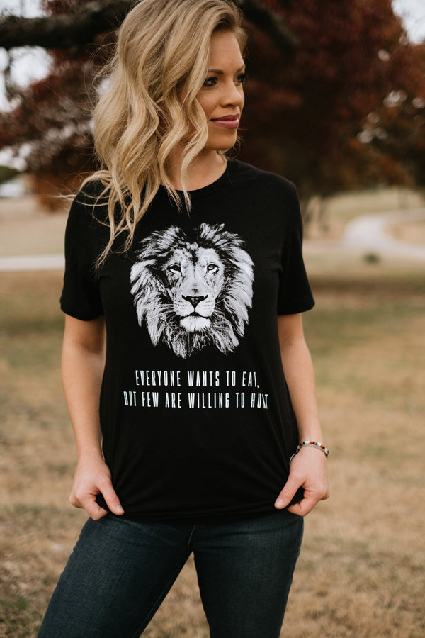 Few Willing To Hunt Adult T-Shirt - The Kendall Jones Store