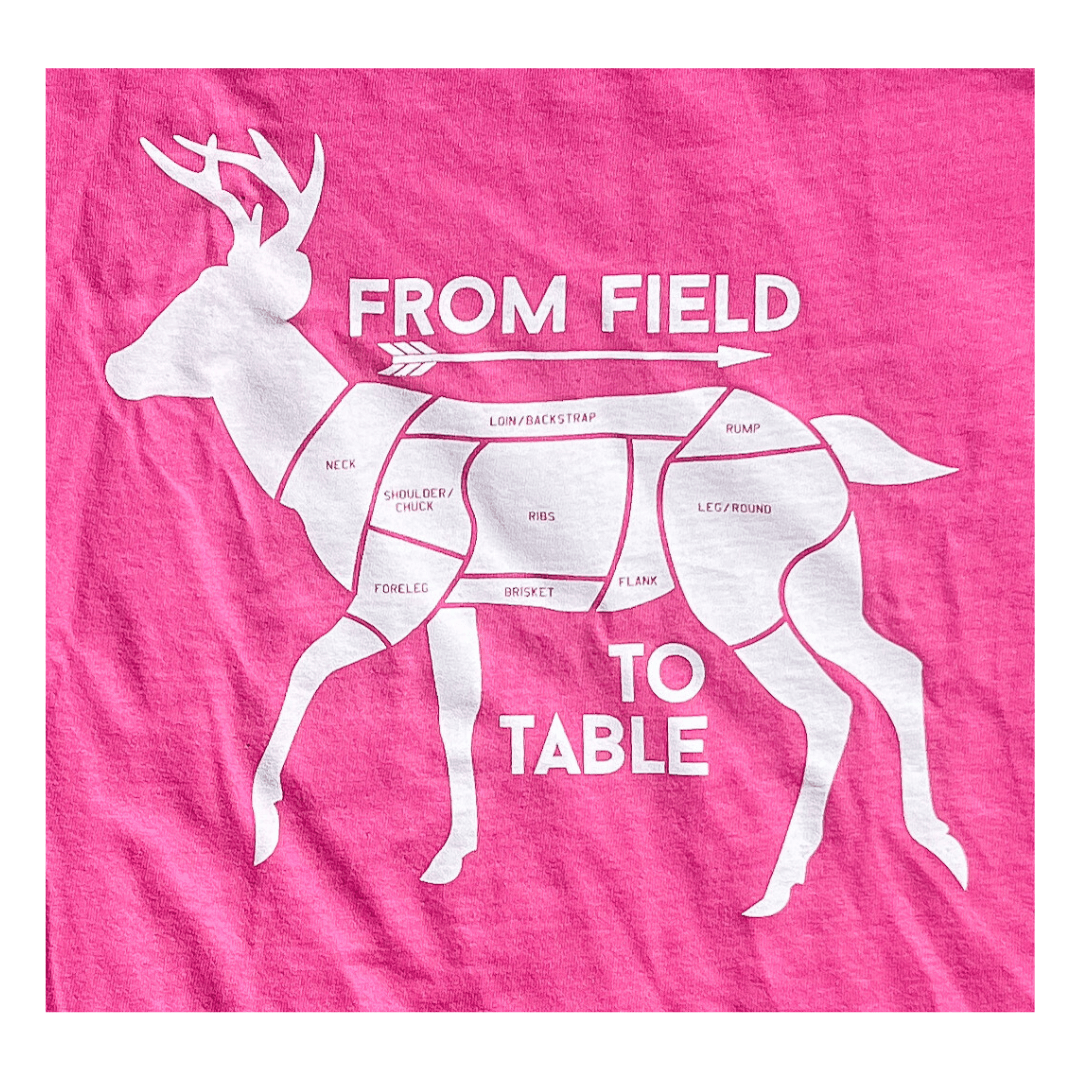 Field to Plate Youth T-Shirt - Pink - The Kendall Jones Store