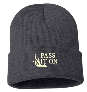 Pass It On Beanie- Charcoal Gray - The Kendall Jones Store