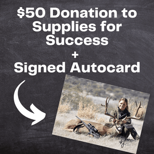 Sponsor a Backpack + Personalized Autocard - The Kendall Jones Store
